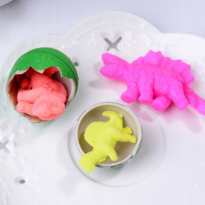 48x MAGICZNE JAJKO WYKLUWAJĄCY SIĘ DINOZAUR NIESPODZIANKA ROSNĄCY W WODZIE