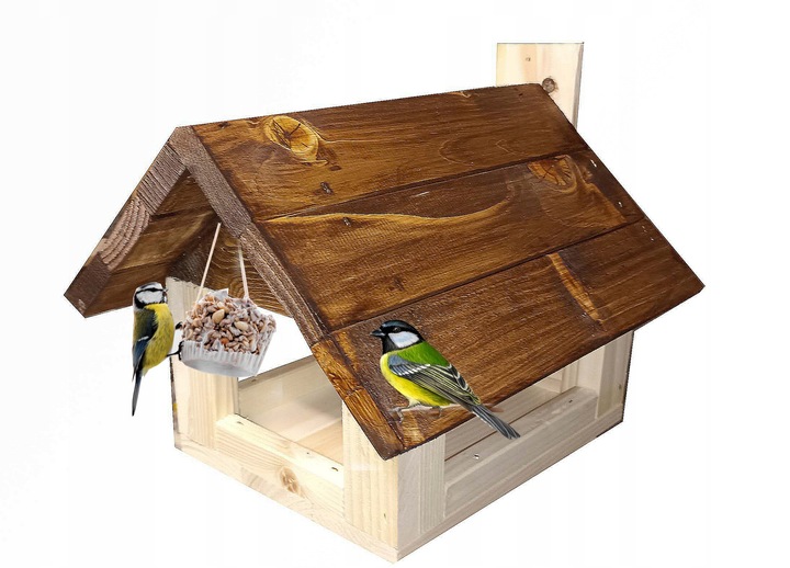 karmnik dla ptaków budka domek