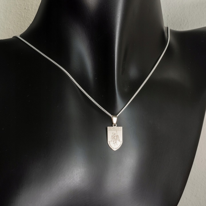 SREBRNY MEDALIK MICHAŁ ARCHANIOŁ