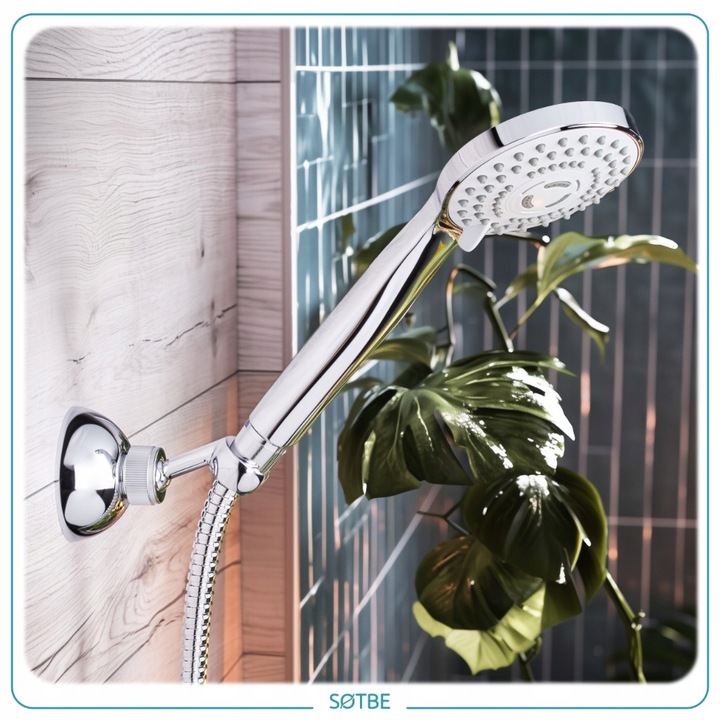 Prysznicowa słuchawka 3 funkcje Anti calc Wodooszczędna Wysokie ciśnienie