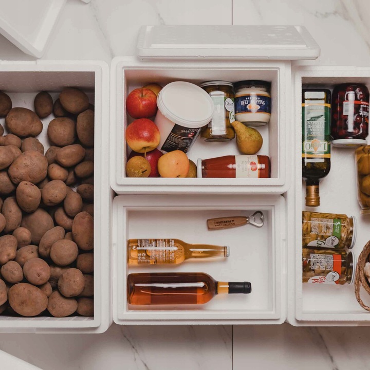 STYROBOX 10,6L pojemnik izotermiczny LODÓWKA PUDEŁKO