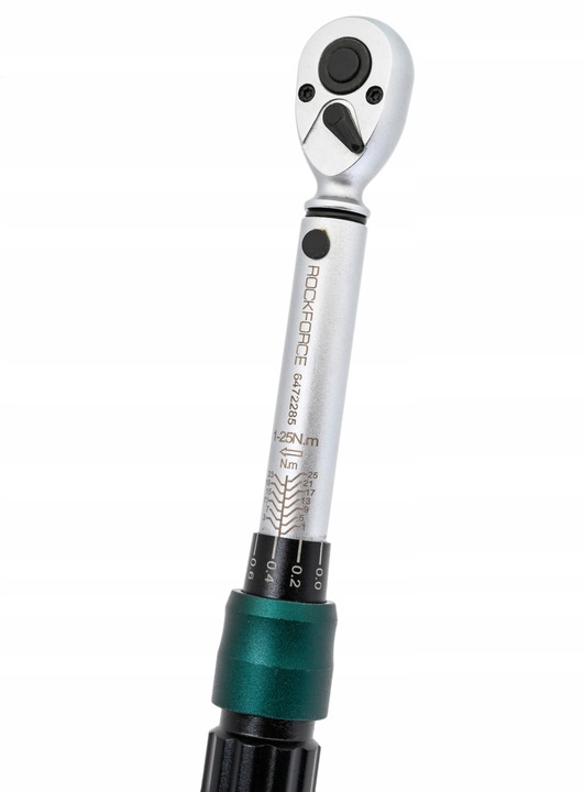 KLUCZ DYNAMOMETRYCZNY 1-25NM Z BLOKADĄ 1/4'' ETUI CERTYFIKAT KALIBRACJI