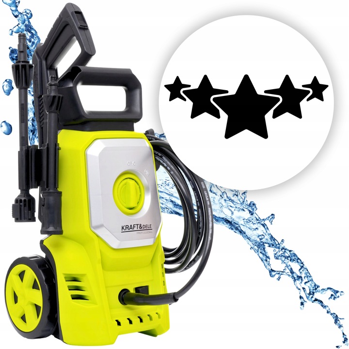 MYJKA CIŚNIENIOWA 250 BAR MOCNA POMPA INDUKCJA ZESTAW PŁYN KARCHER XL 2500W