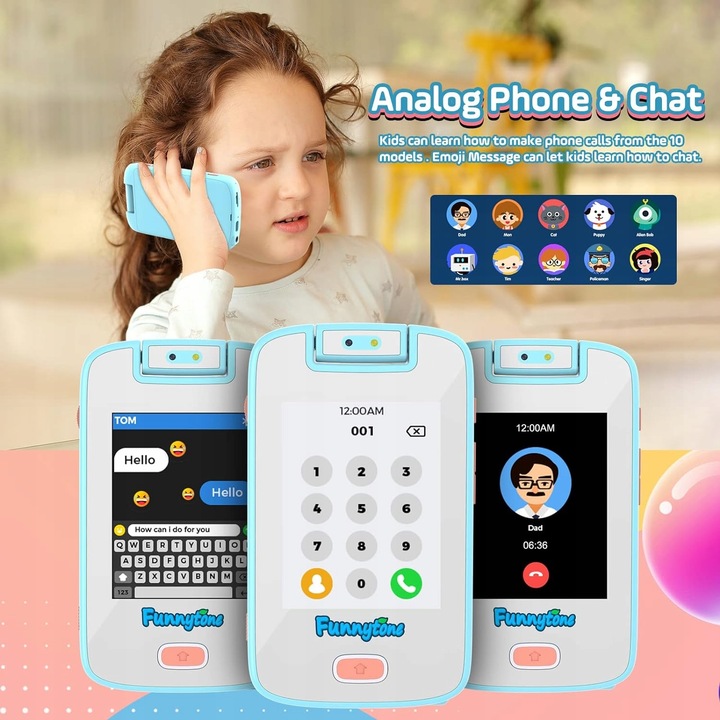 Smartfon Dla Dzieci z Kamerą i Grami - Nauka i Zabawa!