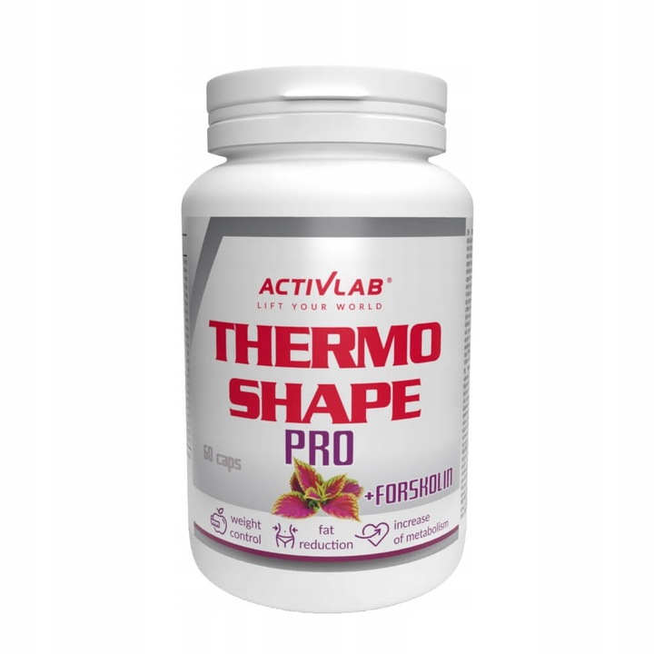 Thermo Shape PRO 60 kapsułek FORSKOLINA redukcja masy ciała