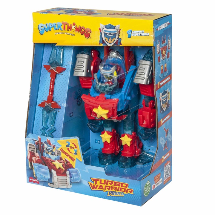 SUPERTHINGS Turbo Warrior Power, figurka