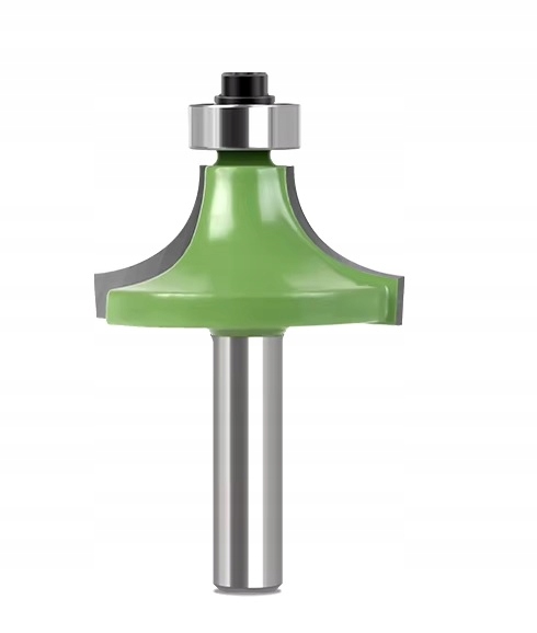 Frez do drewna krawędzi 38,1mm chwyt 8mm R12,7 zaokrąglający węglik