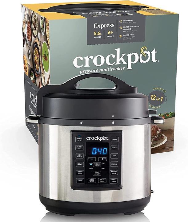 CrockPot Szybkowar cyfrowy 5,7l Multicooker timer timeselect