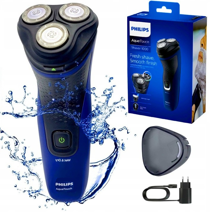 BEZPRZEWODOWA GOLARKA MĘSKA DO ZAROSTU twarzy PHILIPS Maszynka Flex IPX7