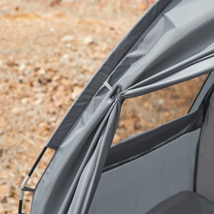 SoBuy Namiot Wodoodporny Leżak 1 Osoby Kempingowy Turystyczny OGS32-HG