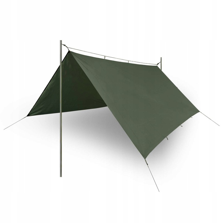 Płachta Biwakowa HELIKON SUPERTARP Polyester Ripstop Olive Green 3x3m