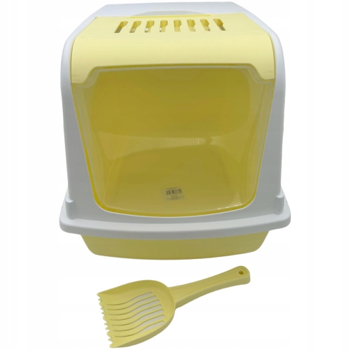 Kuweta Dla Kota Kryta 57cm ARIEL + Filtr + Łopatka OTWIERANA OD GÓRY