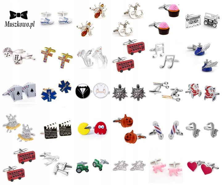 Spinki do mankietów DLA MUZYKA KLUCZ WIOLINOWY