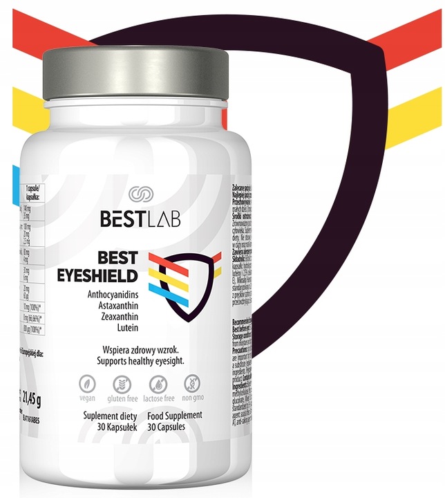 BestLab Best Eyeshield ochrona wzroku 30 kapsułek