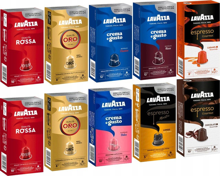 Kapsułki do NESPRESSO LAVAZZA ESPRESSO 100 sztuk