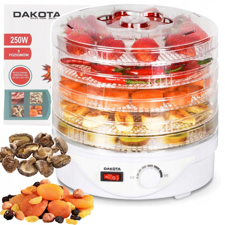 Suszarka do grzybów i owoców warzyw duża ESPERANZA