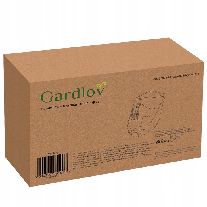 Krzesło Brazylijskie Fotel Wiszący Huśtawka Hamak Ogrodowy Bujany Kokon XXL