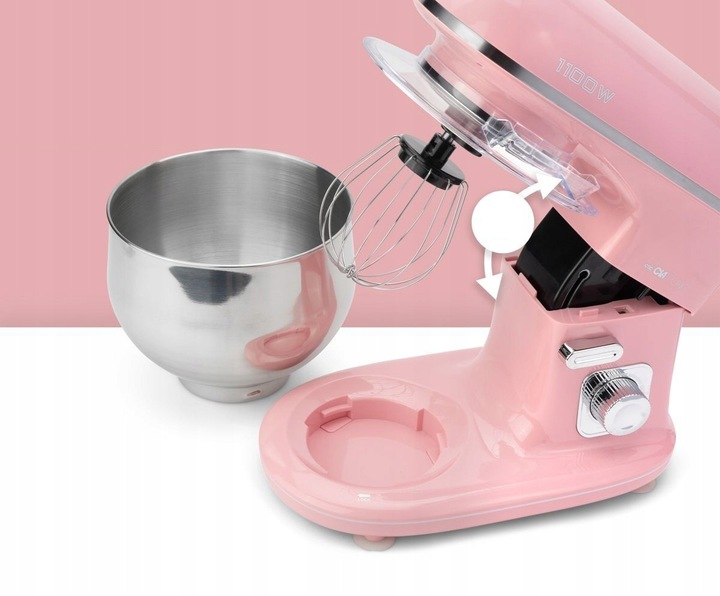 ROBOT KUCHENNY PLANETARNY BLENDER MIKSER UGNIATARKA 1100W 5L 3 MIESZADŁA