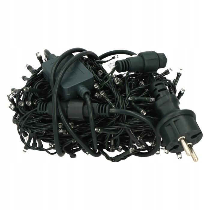 LAMPKI ŚWIATEŁKA CHOINKOWE 1000 LED ZEWNĘTRZNE STAŁE + FLASH NIEBIESKIE