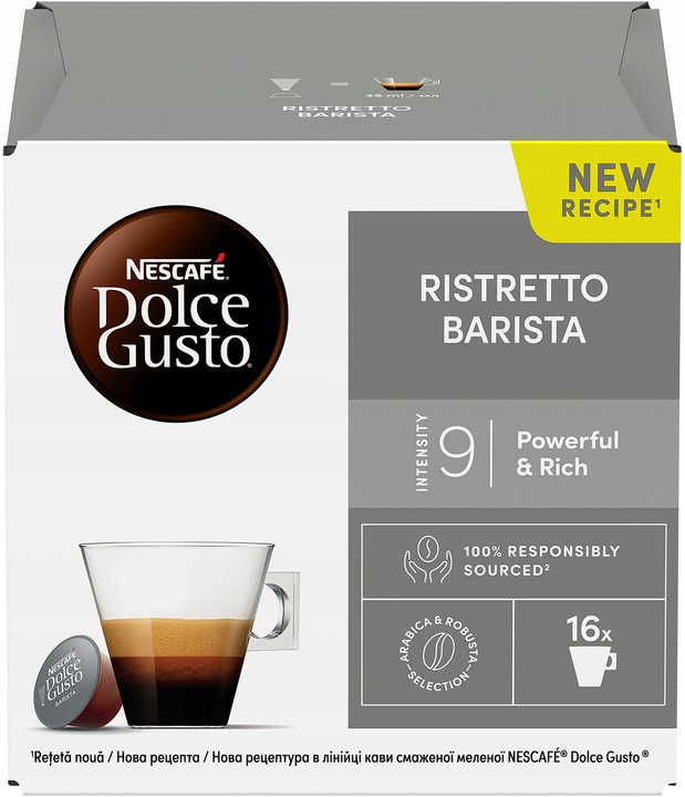 Kapsułki kawa espresso Nescafe Dolce Gusto 4+2