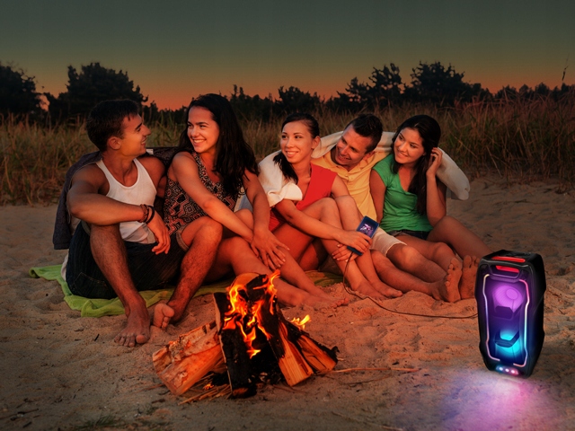 SVEN PS-730 głośnik bluetooth 100W TWS, mocny bass