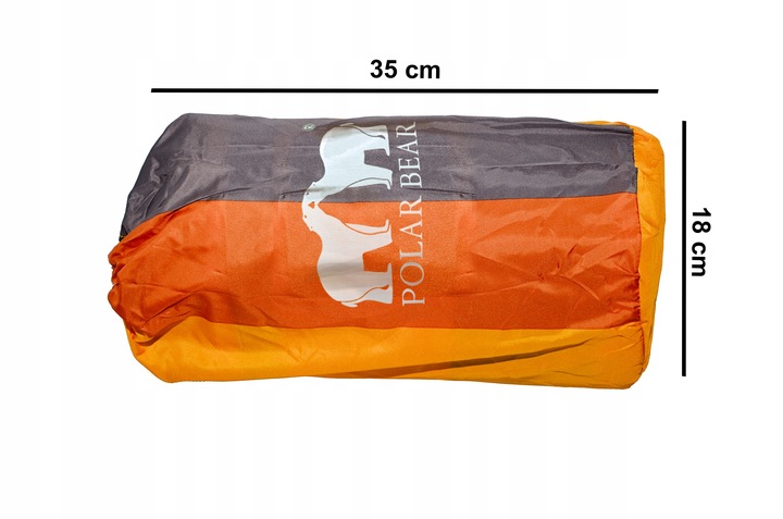 MATA SAMOPOMPUJĄCA Z PODUSZKĄ MATERAC karimata kempingowa POD NAMIOT BIWAK