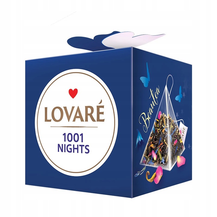 Lovare Butterfly Set Kolekcja Herbat 9 Smaków 45 Piramidek po 2g Prezentowy