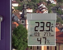 TFA 30.5020 VISION Termohigrometr okienny termometr okienny elektroniczny