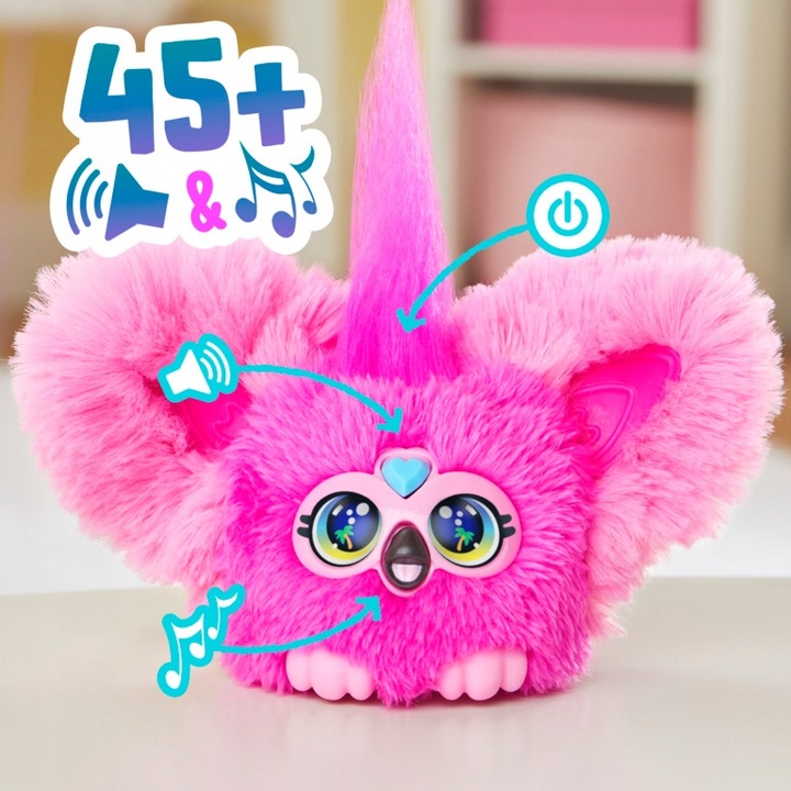 Furby Furblets Interaktywna maskotka Flo-Flo Flaming Hasbro G1699