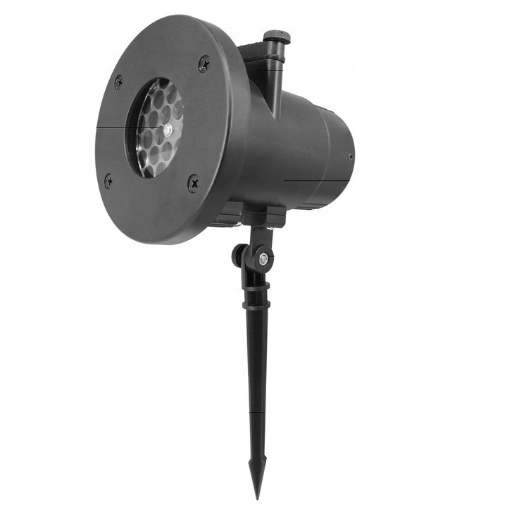 PROJEKTOR LED ŚNIEG ŚWIĄTECZNY 48 WZORÓW LASEROWY REFLEKTOR NA DOM RZUTNIK