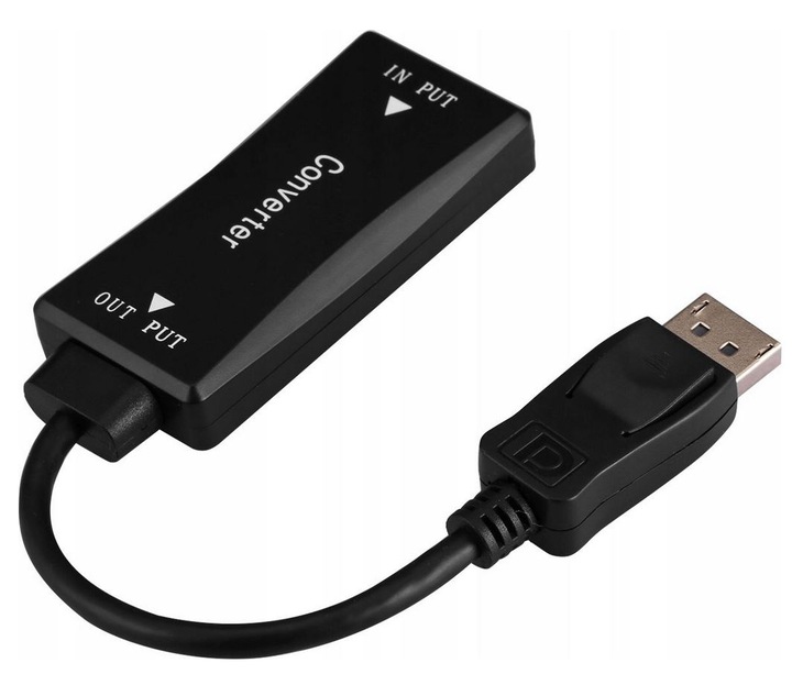 Adapter Konwerter HDMI DisplayPort DP 4K@30Hz