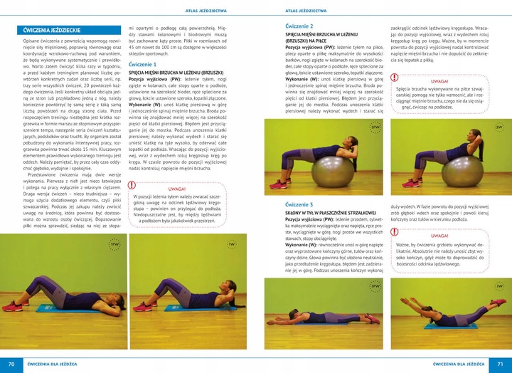 Atlas jeździectwa konie techniki jazdy porady KSIĄŻKA NA PREZENT Bojarczuk