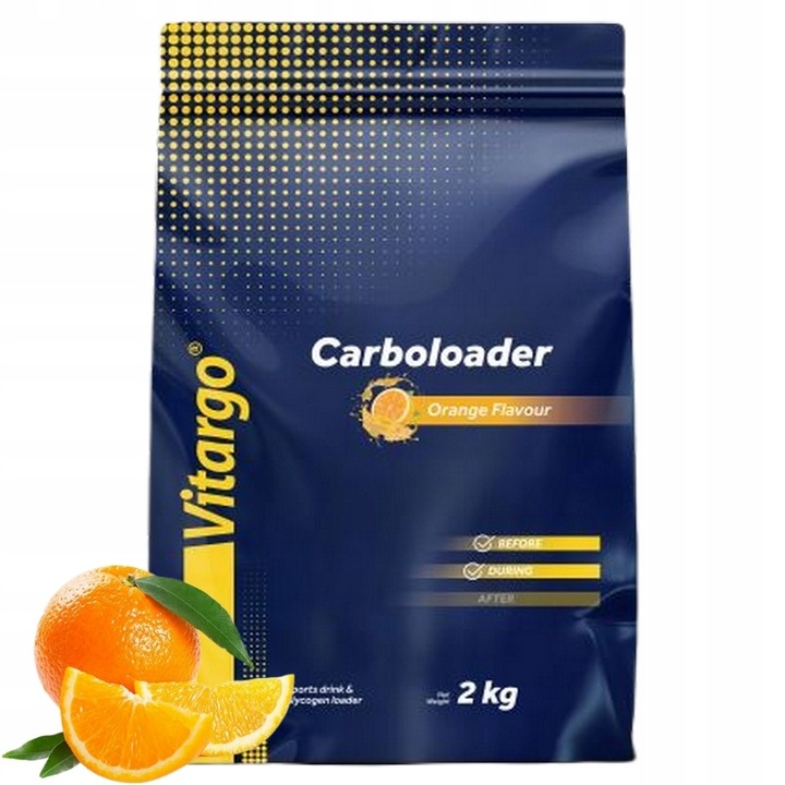 VITARGO Carboloader 2000g Oryginalne SZWEDZKIE Węglowodany 2KG witargo