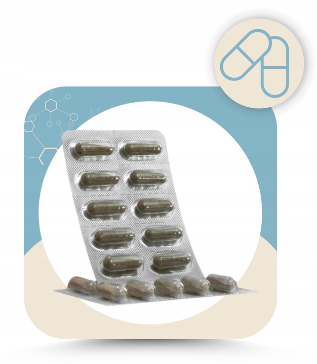 Kolagen liofilizowany Zdrowe Stawy Mocne Kości kapsułki Algi Wit.E x60 kaps