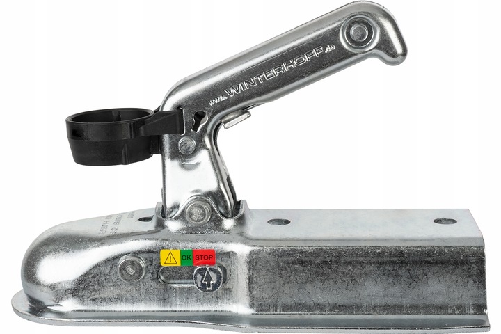 Zaczep kulowy Winterhoff do przyczep 1500kg 70x70