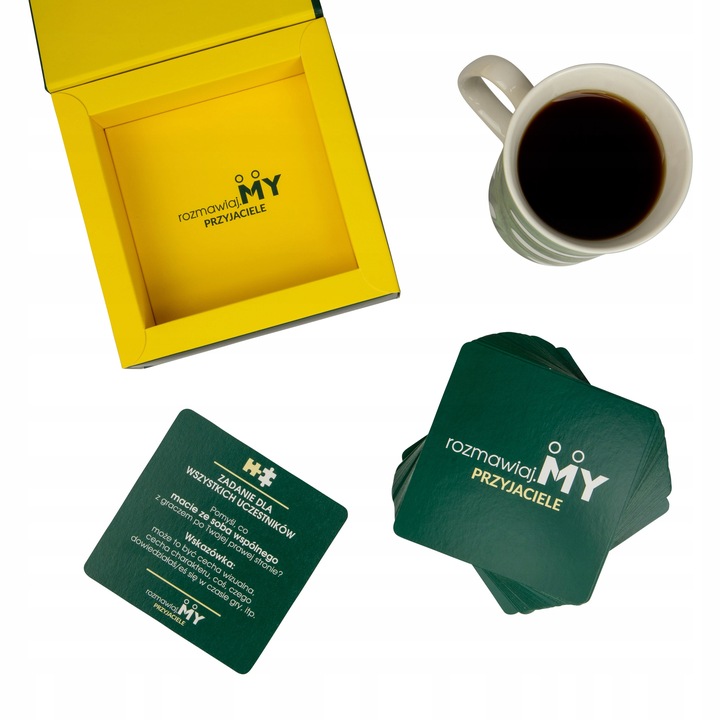 Gra Rozmawiaj.My PRZYJACIELE- idealny prezent! Gra 90 PYTAŃ + ZADANIA!