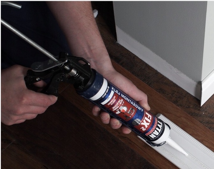 Wyciskacz Pistolet VECTOR Tytan Professional 280ml 310ml do Silikonu Kleju