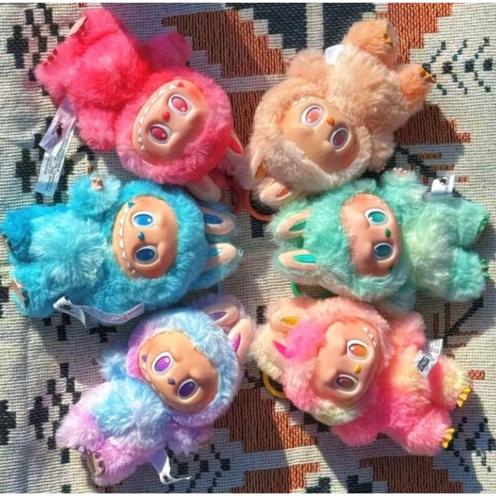LABUBU BRELOK THE MONSTERS MASKOTKA LALKA PLUSZOWA ZABAWKA DLA FANÓW