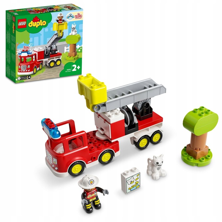 LEGO Duplo 10969 Wóz strażacki grający Prezent