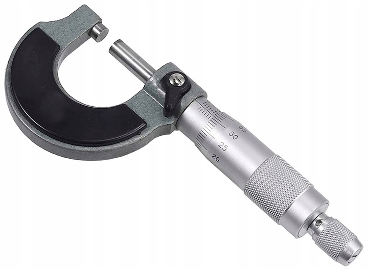 MIKROMETR NONIUSZOWY ZEWNĘTRZNY 0.01MM 0-25 MM ANALOGOWY ETUI