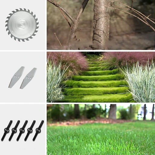 TELESKOPOWA ELEKTRYCZNA BEZPRZEWODOWA PODKASZARKA 650 W MOCNA+2*3000mAh AKU