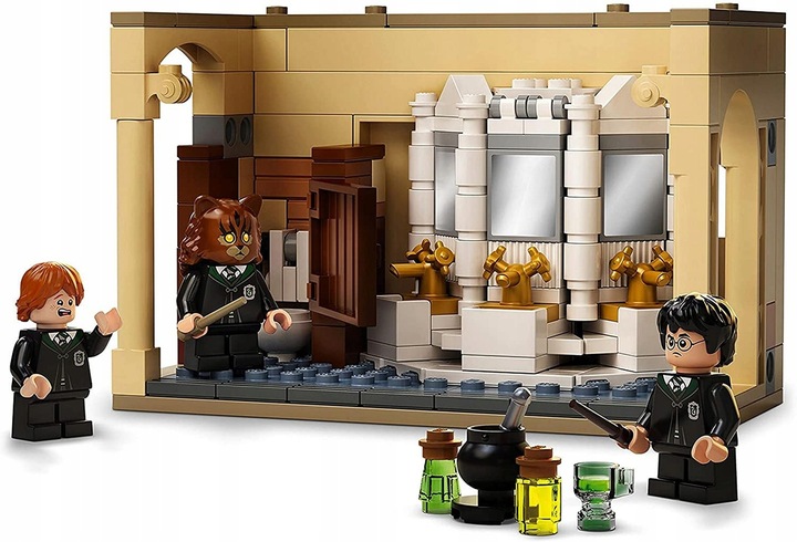 LEGO Harry Potter 76386 Hogwart: Pomyłka z Eliksirem + Latający Ford Anglia