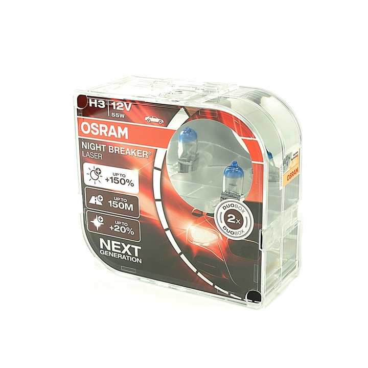 OSRAM Żarówki H3 Night Breaker Laser +150%