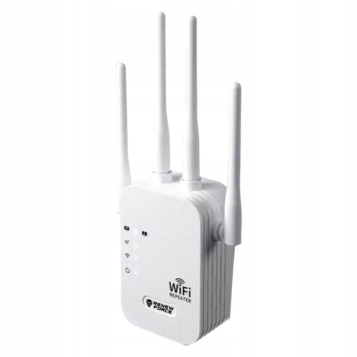 WZMACNIACZ Sygnału WiFi Sieci 5ghz MOCNY 1200Mb/s Zasięg WiFi REPEATER 4w1
