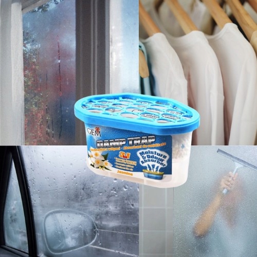 Pochłaniacz wilgoci Gem Trap Jasmine 400 ml x 6