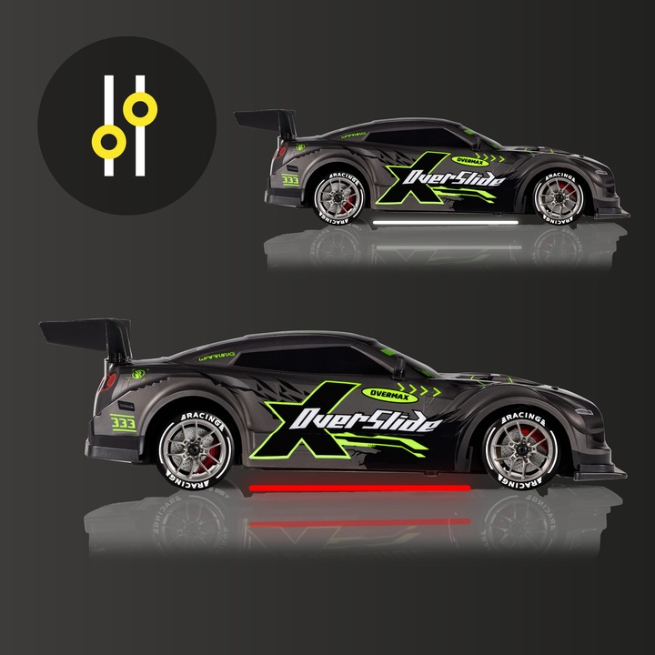 Samochód Auto RC DRIFT DRIFTING do DRIFTU ZDALNIE STEROWANY 1:16 20km/h LED