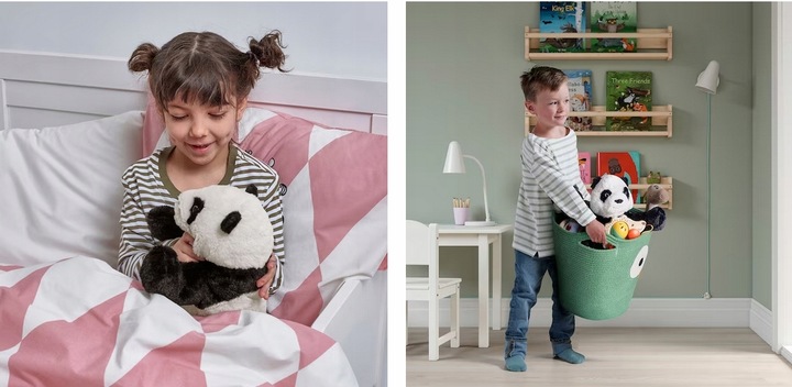 Miś Pluszowy Panda 30cm Duża Mięciutka Maskotka