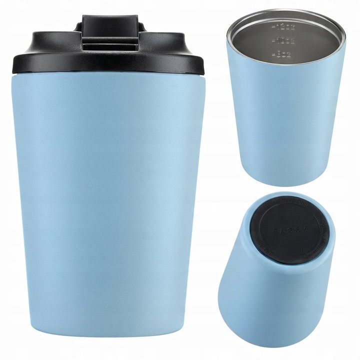 Kubek Termiczny ze stali nierdzewnej BPA FREE Simply Cup 340 ml - Sky