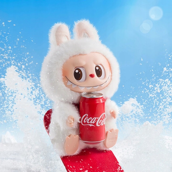 LABUBU Najnowsza 5 generacja seria Coca-Cola LABU-BU brelok 18cm