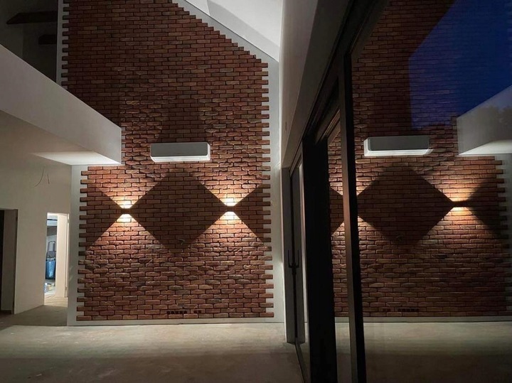 STARA CEGŁA Z GOTOWĄ FUGĄ CZERWONA LOFT PŁYTKI DEKORACYJNA NA ŚCIANĘ